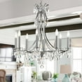 thumbnail image 4 of Crystorama Lighting - Eight Light Chandelier - Chandelier - Cedar - Eight Light, 4 of 4