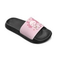 thumbnail image 2 of Psesaysky Children's Slippers Pink Axolotl Pattern Slide Sandals for Girls Anti-Slip Lightweight Beach Sandals Soft Soled Comfortable Shower Shoes Black Little Kid Size 11, 2 of 7