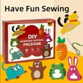 thumbnail image 2 of Kids Sewing Kit, DIY Craft for Beginners Kit for Beginner Kids Arts & Crafts P0 L2C7, 2 of 8