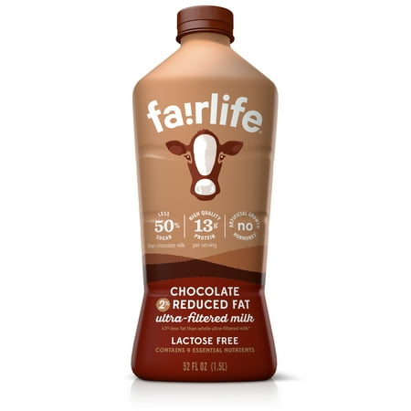 Fairlife Milk 52 fl oz - Lactose Free 2% Chocolate Milk - Walmart.com