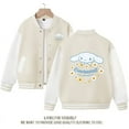 thumbnail image 1 of Sanrio-abrigo Kawaii para niña, ropa de abrigo con dibujos animados para mujer, novedad en prendas de vestir exteriores, Cinnamoroll, primavera y otoño, 1 of 4