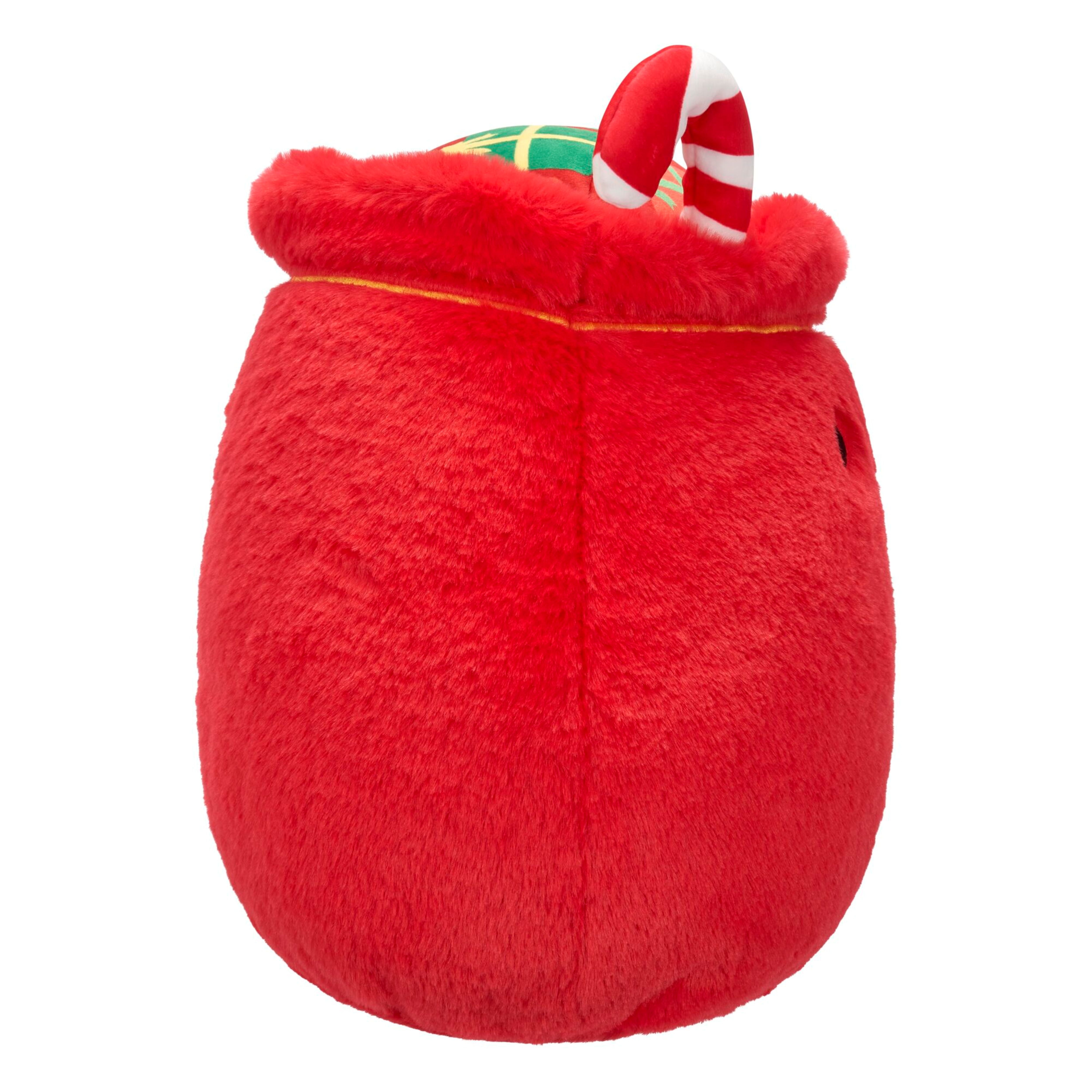 Squishmallows FuzzAMallow Official 12 inch Lowell the Red Sack of Toys - Child's Ultra Soft Stuffed Plush Toy