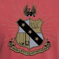 thumbnail image 3 of CafePress - Alpha Sigma Phi Coat Of Arms T Shirt - Mens Comfort Colors Shirt, 3 of 5