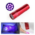 thumbnail image 4 of Lampe Torche UV Super Mini 9 LED Lampe de Poche Ultraviolette Séchage Rapide Outil de Manucure, Facile à Utiliser, 4 of 7
