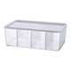 thumbnail image 1 of Estuche organizador de cosméticos, contenedor de maquillaje, caja de almacenamiento organizadora de escritorio multifuncional para barra de hisopo de, 1 of 9
