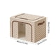 thumbnail image 3 of Contenedores de almacenamiento, cajas de almacenamiento transparentes con ventana, apilables, de tela Oxford, organizadores de ropa plegables, cajas de almacenamiento de tela Oxford, 3 of 6