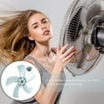 thumbnail image 3 of EeaseMX 1 Juego de aspas de ventilador universales, aspas de ventilador de plástico para el hogar, aspas de ventilador de mesa, 3 of 7