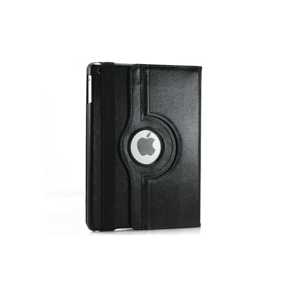360 Degrees Revolving Leather Case Folio Cover with built-in Stand for Apple iPad mini / iPad mini 2 / iPad mini 3 Generation(Black)