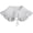 Cotton_lace White1, variant on Retro Hollow Out Lace Floral False Collar Detachable Fake Collar for Women Girl