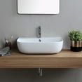 thumbnail image 3 of Nameeks Scarabeo 1811-One Hole Scarabeo Glam 22" Rectangular Ceramic Vessel Or Wall, 3 of 7