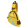 thumbnail image 2 of Durable Tennis Racket Backpack Gift Lightweight Waterproof Tennis Racquet Bag for Squash Racquet Pickleball Paddles Balls Unisex Men Women Yellow, 2 of 8