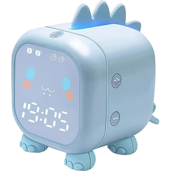 Réveil pour Enfants, Réveil Numérique pour Chambre d'Enfants, Veilleuse de Sommeil pour Enfants