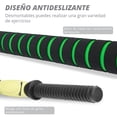 thumbnail image 3 of Set De Mancuernas Altera  JS C/ Barra Recta Mas Pesa Rusa Ajustable 10 Kg Color Negro-Verde, 3 of 7