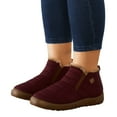 thumbnail image 3 of Womens Snow Boots Couples Mens Boots Winter Flat Anti Splashing Plus Velvet Warm Short On Snow Boots, 3 of 9