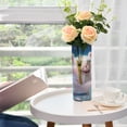 thumbnail image 6 of Clear Flower Vase Centerpieces Plastic Cylindrical Vases Home Wedding Decor 4"x12" Lovely Pig and Petals, 6 of 6