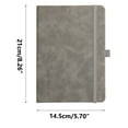 thumbnail image 3 of Fanshiluo Study Office Supplies Color A5 Notebook Diary 100 Sheets 200 Pages Beige Daolin Paper, 3 of 3