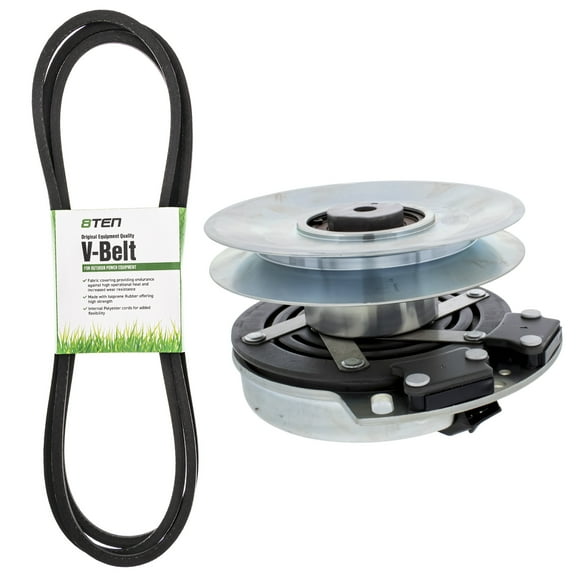 8TEN Belt PTO Clutch Kit for John Deere Z255 Eztrak GX20571 AM136115 MK1006396