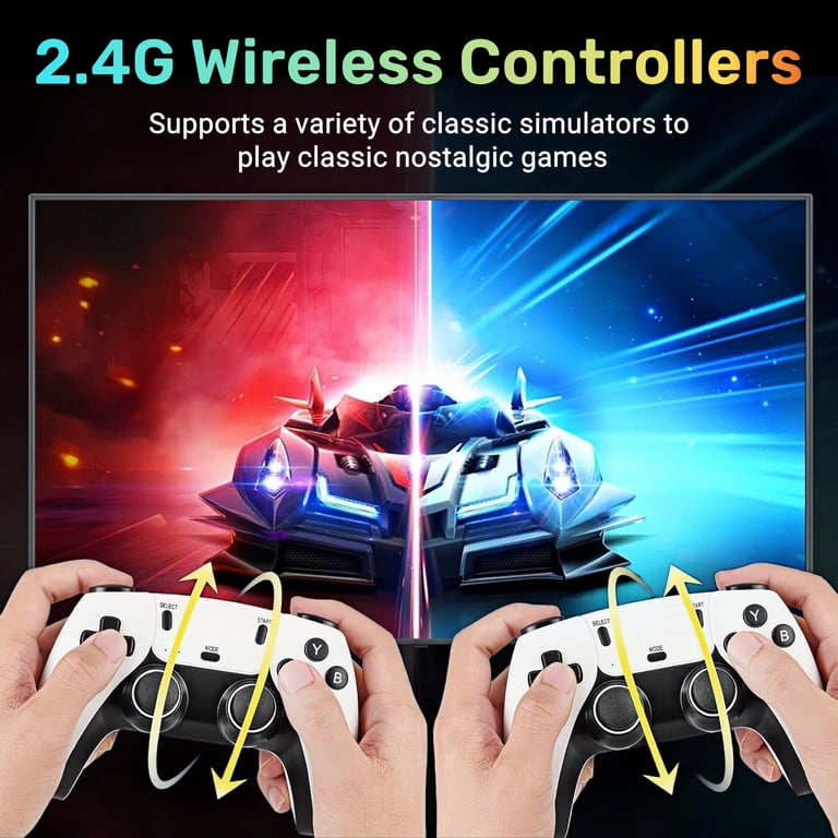 ZYTKWT M15 Video Game Console - 4K HDMI, 2.4G Wireless Controller