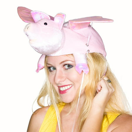 Flapping Wing Pig Hat