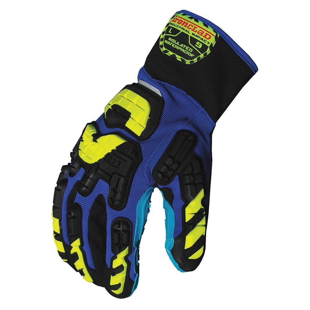 AntiVibration Gloves, XL, Bl/Blk/Yllw, PR
