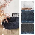 thumbnail image 5 of Dog Car Seat Bed with Safety Straps - Removable & Easy to Clean Pet Travel Bed for Small, Medium & Large Dogs - Comfortable Cushion for All Cars, 5 of 14
