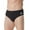Speedo Black, variant on Men's Speedo 805012 Endurance 3 Inch Swim Brief (Speedo Black 36 Waist)