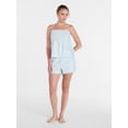 thumbnail image 3 of Joyspun Women's Woven Poplin Sleep Shorts, 3'' Inseam, Sizes XS-3X, 3 of 6