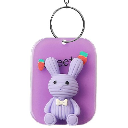 

TAONMEISU Cute Pendant Decor Decorative Cute Bunny Pendants for Desks Tables Sofas Bookshelves Walls 5 Colors Cartoon Bunny Square Pendants Gift for Family Friends Children functional