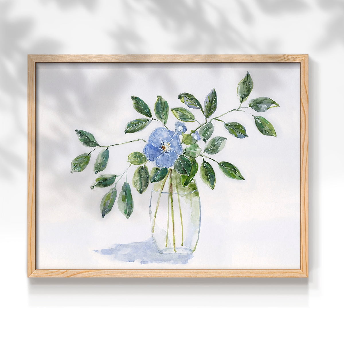 Rustic Simplicity II by Sally Swatland - Restickable Framed Giclée Print