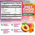 thumbnail image 2 of CoQ10 Gummies for Adults 100mg - 3X Strength, High Absorption, Antioxidant Supplement for Heart Health Support & Energy Production, Ultra Coenzyme Q10 Vitamins, Coq 10 Supplements - 60 CoQ10 Gummies, 2 of 9