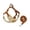 dog harness, variant on Pet Harness Leash For Small Medium Dogs, Comfortable Front Clip Dog Chest Harness With Lead, Control Walking Rope For Teddy And Other Small Dogs, 1Pc Beige M