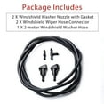 thumbnail image 4 of BIMZUC Windshield Washer Nozzles Kit for Chrysler/Dodge/Jeep/Ram – 2‑Meter Hose, 2 Connectors, Durable Fine‑Material, 5303833AA, 4 of 6