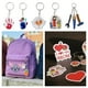 thumbnail image 3 of Kit de manualidades de plástico retráctil Auihiay con 30 hojas y 30 llaveros, 3 of 8