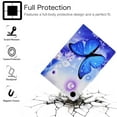 thumbnail image 2 of Allytech for Samsung Galaxy A8 Case 10.5" 2022, Premium PU Leather Folio Stand Shell with Card Slots Holder Auto Sleep Wake Protective Wallet Case for Galaxy SM-X200/X205/X207, Blue Butterfly, 2 of 6