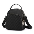 thumbnail image 1 of Mini Backpack for Women Cute Small Backpack Purse Girls PU Leatherblack, 1 of 5