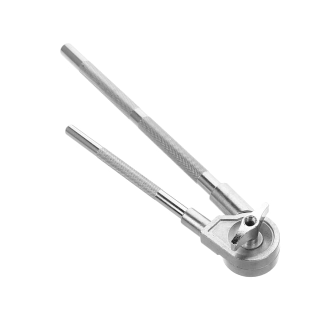 LIFKOME 1Pcs Metal Cowbell Mount Bracket for Percussion Instruments Music Performance 10.22X1.97X1.34in