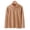 Coffee, variant on Esaierr Kids Girls Fleece Tops T Shirts Toddler Long Sleeve T Shirts Solid Solid Colour Top Shirts for 3-14Y