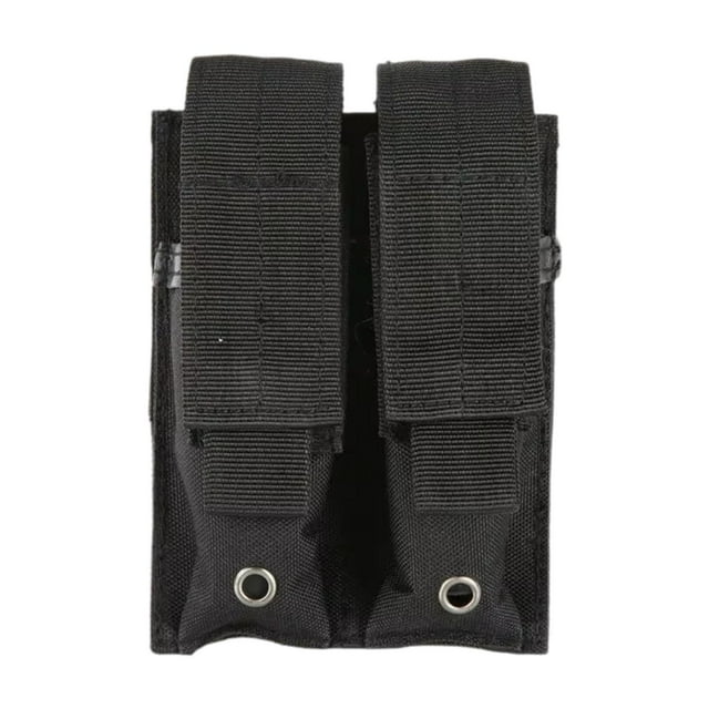 Bolsa para linterna, chaleco, bolsa para accesorios, ligera, de nailon, pequeña, para exteriores, para fajas, cinturones, actividades al aire libre, Negro