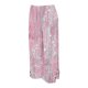 thumbnail image 4 of Pincandy Women's Fashion Printed Linen Blend Elastic Waist Casual Pants with Pockets, Button Decorated Split Hem, Casual & Daily Wear, 4 of 6