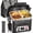Black, variant on COLIKES Cordless Heated Lunch Box for Men 5.5 Cups, Electric Battery, Self Heating, Food Warmer, Dishwasher, Portable Carry Bag for Car Adults, Black