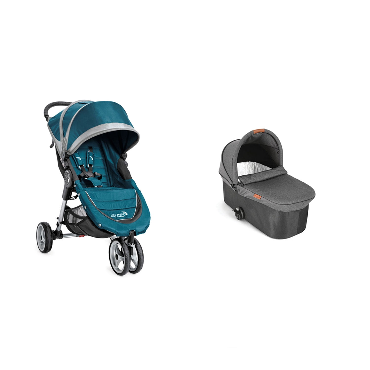 anbefale svale lægemidlet Baby Jogger City Mini Compact Baby Travel Stroller + Baby Infant Pram  Bassinet - Walmart.com