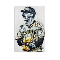 Unbranded Print Jackson Merrill Baseball Player Poster 15x1 Inch Painting Canvas Art Prints