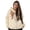 Apricot, variant on Scacto Hoodies Long Sleeve Sweatshirts for Women Teen Girls Hooded Embroideried Bow Sweatshirt Fall Winter