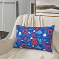 thumbnail image 5 of Pofeuu Nautical Animals Print Polyester Microfiber Plush Pillowcases, Super Soft and Cozy Pillow Case Covers with Envelop Closure（Pillow core not included）-16"x24", 5 of 6