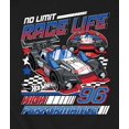 thumbnail image 3 of Hot Wheels - No Limit Race Life - Men's Crew Fleece Sweatshirt, 3 of 5