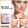 thumbnail image 2 of 120x Cinta invisible para lifting facial, cinta para lifting facial instantáneo, arrugas de papada finas, 2 of 5