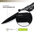 thumbnail image 4 of Navaja Cuchillo Tactica Automatica Acero Inoxidable Camping, 4 of 7