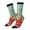 2 Black-1, variant on Floating Colorful Cereal Print Adult Socks for Men & Women,Calf Socks, Ankle Socks,Boots Socks,Breathable Casual Sock,Unisex Crew Socks