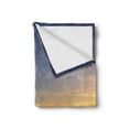 thumbnail image 2 of Italian Soft Flannel Fleece Throw Blanket, Photo of Mediterranean Rural in the Valley with a Small Lake Nature, Cozy Plush for Indoor and Outdoor Use, 50" x 60", Blue Yellow Green, by Ambesonne, 2 of 6