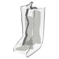 thumbnail image 2 of Unique Bargains 1 Pc Long Boots Shoes Dust Cover Dustproof Shoes Dust Protection Bag White Gray, 2 of 5